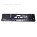 Detachable European Plastic Car License Plate Frame